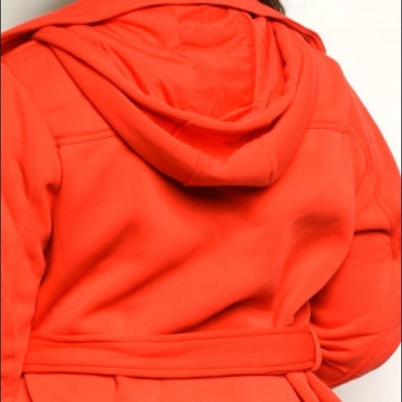 NWT Plus Size Double Breasted Hooded Pea Coat 1X - Picture 5 of 8